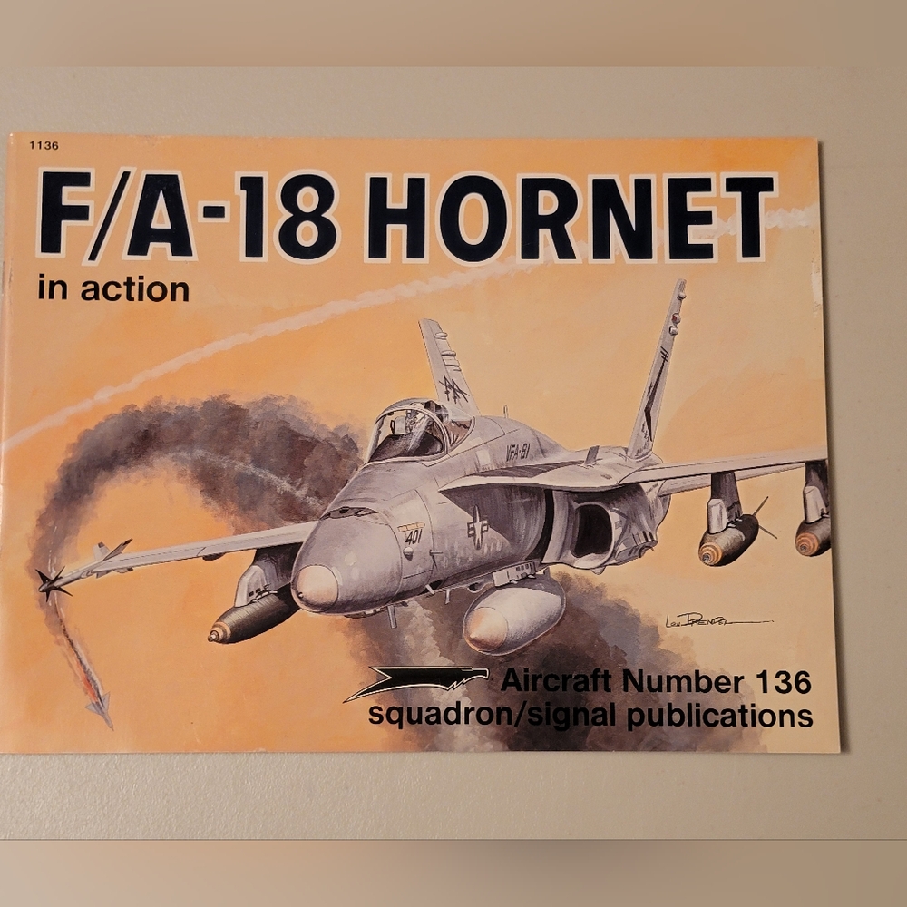 Squadron Signal Publications F/A-18 Hornet in Action Book